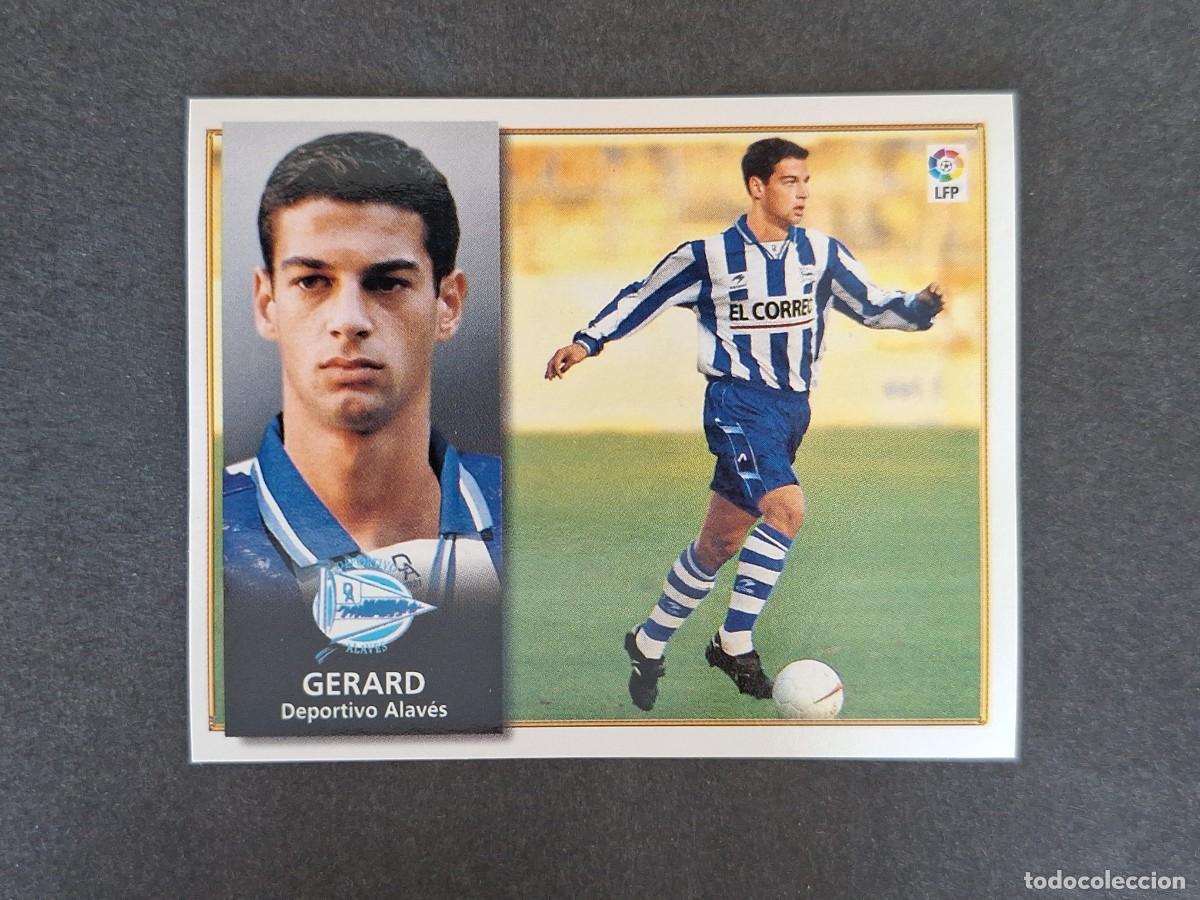 Cromos de f&uacute;tbol: L4 GERARD DEPORTIVO ALAVES LIGA ESTE 1998 1999 98 99 NUNCA PEGADO SIN PEGAR