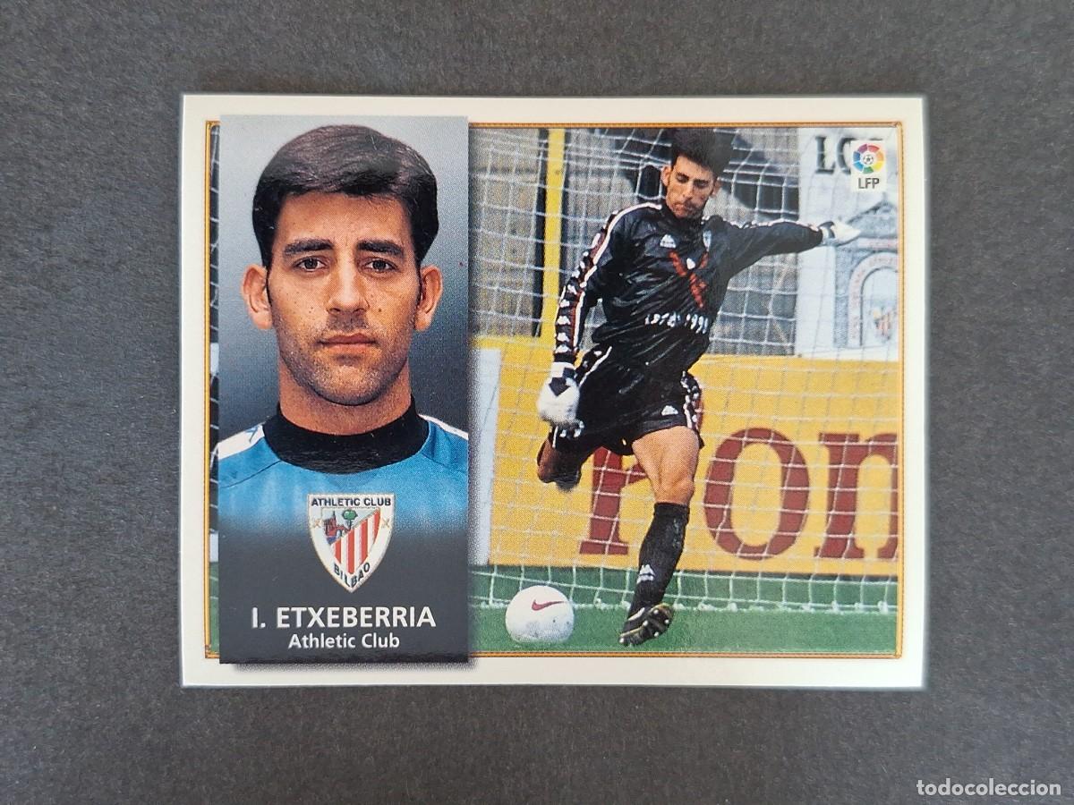 Cromos de f&uacute;tbol: L4 IMANOL ETXEBERRIA ATHLETIC CLUB DE BILBAO LIGA ESTE 1998 1999 98 99 NUNCA PEGADO SIN PEGAR