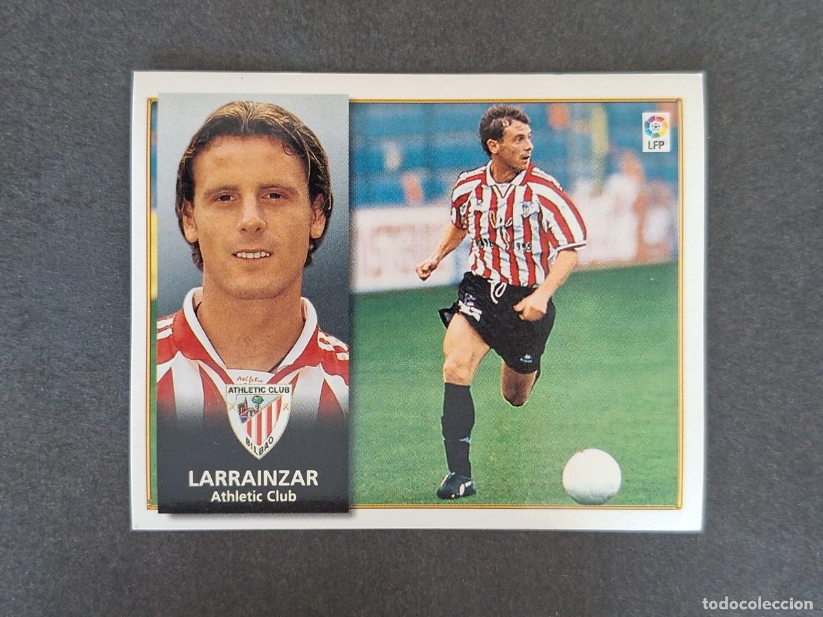 Cromos de f&uacute;tbol: L4 LARRAINZAR ATHLETIC CLUB DE BILBAO LIGA ESTE 1998 1999 98 99 NUNCA PEGADO SIN PEGAR