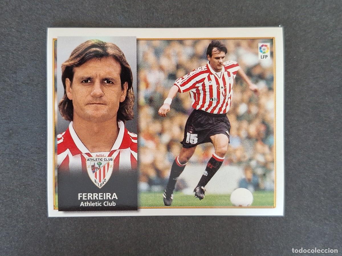 Cromos de f&uacute;tbol: L4 FERREIRA ATHLETIC CLUB DE BILBAO LIGA ESTE 1998 1999 98 99 NUNCA PEGADO SIN PEGAR
