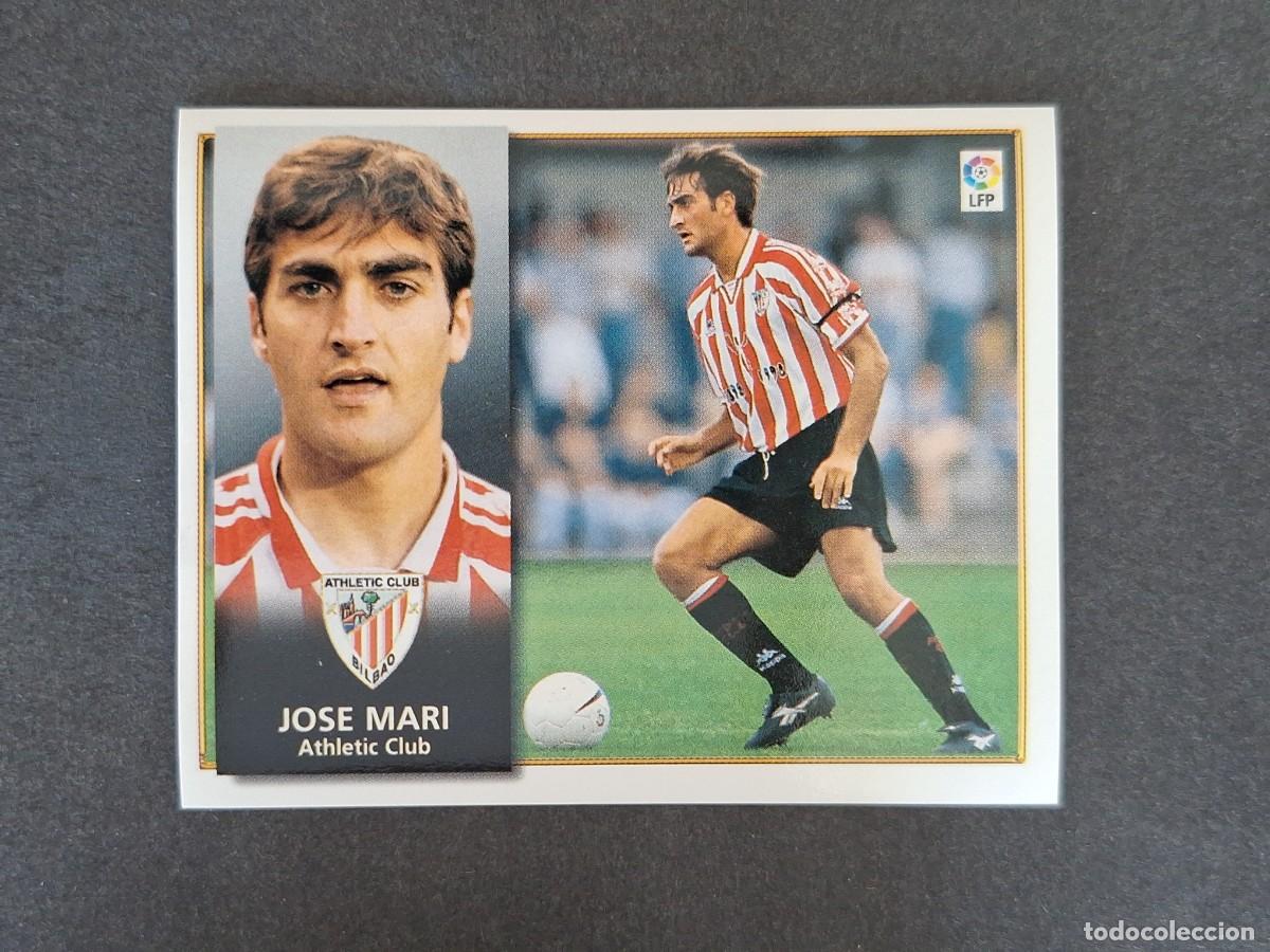 Cromos de f&uacute;tbol: L4 JOSE MARI ATHLETIC CLUB DE BILBAO LIGA ESTE 1998 1999 98 99 NUNCA PEGADO SIN PEGAR