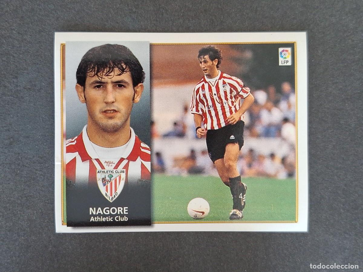 Cromos de f&uacute;tbol: L4 NAGORE ATHLETIC CLUB DE BILBAO LIGA ESTE 1998 1999 98 99 NUNCA PEGADO SIN PEGAR