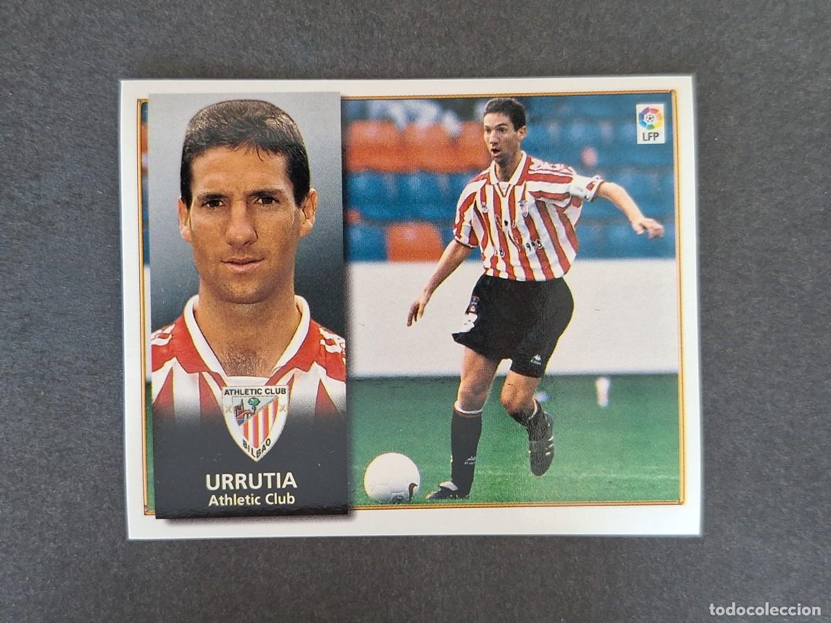Cromos de f&uacute;tbol: L4 URRUTIA ATHLETIC CLUB DE BILBAO LIGA ESTE 1998 1999 98 99 NUNCA PEGADO SIN PEGAR