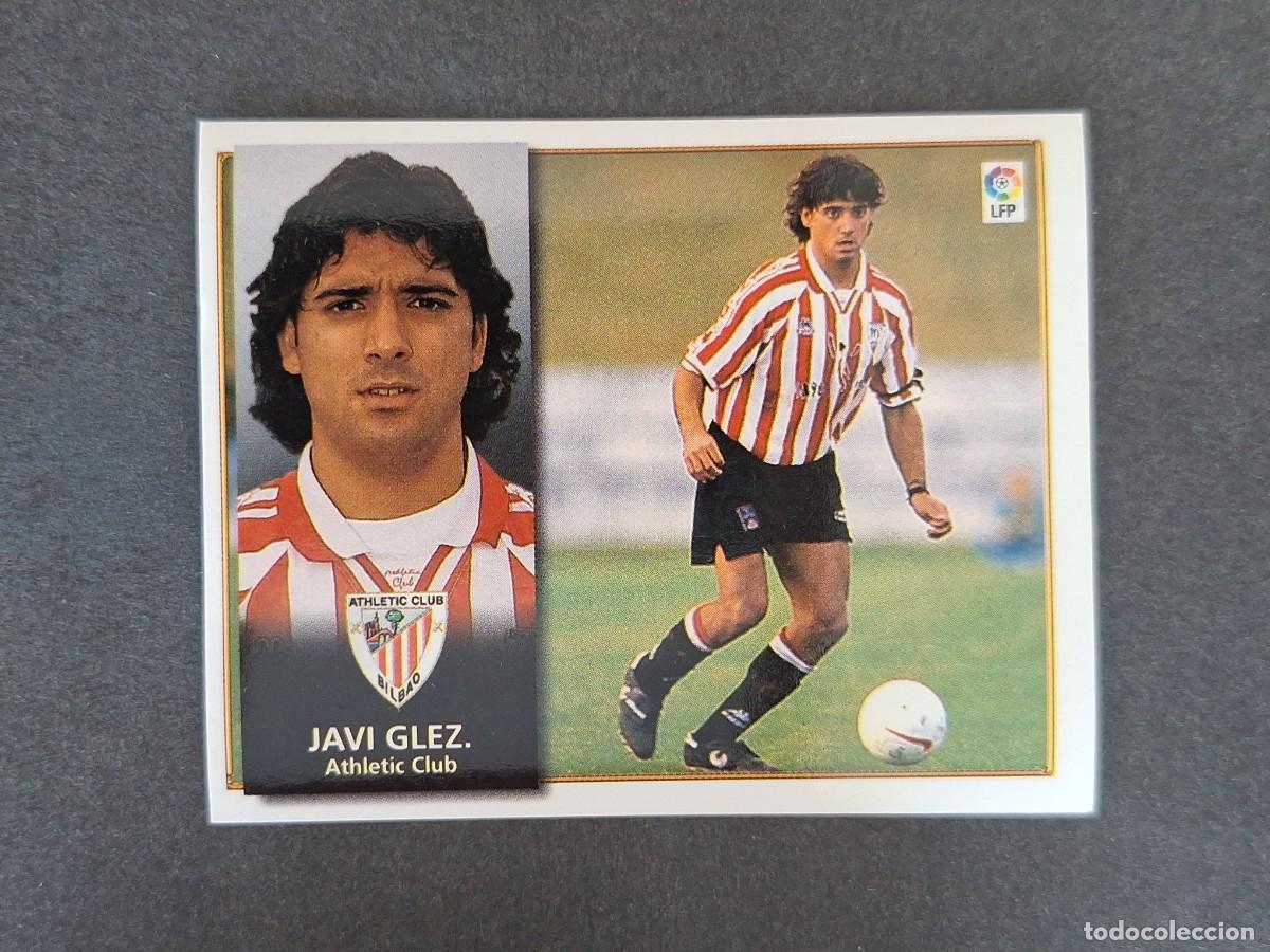 Cromos de f&uacute;tbol: L4 JAVI GONZALEZ ATHLETIC CLUB DE BILBAO LIGA ESTE 1998 1999 98 99 NUNCA PEGADO SIN PEGAR