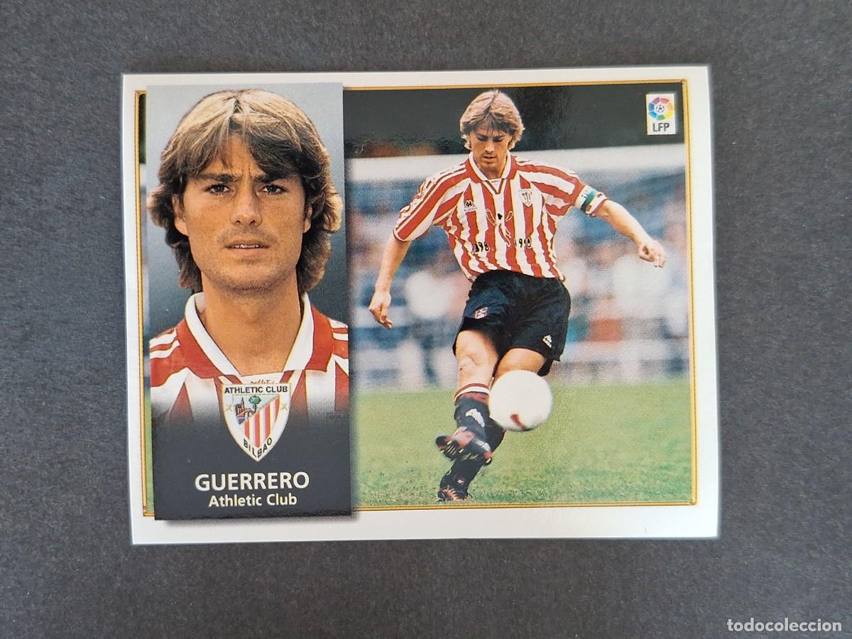 Cromos de f&uacute;tbol: L4 GUERRERO ATHLETIC CLUB DE BILBAO LIGA ESTE 1998 1999 98 99 NUNCA PEGADO SIN PEGAR