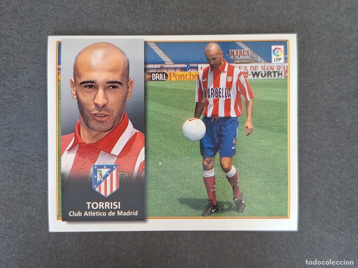 Cromos de f&uacute;tbol: L4 TORRISI ATLETICO DE MADRID LIGA ESTE 1998 1999 98 99 NUNCA PEGADO SIN PEGAR