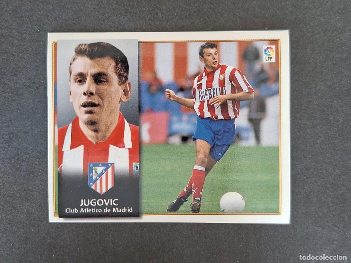 Cromos de f&uacute;tbol: L4 JUGOVIC ATLETICO DE MADRID LIGA ESTE 1998 1999 98 99 NUNCA PEGADO SIN PEGAR