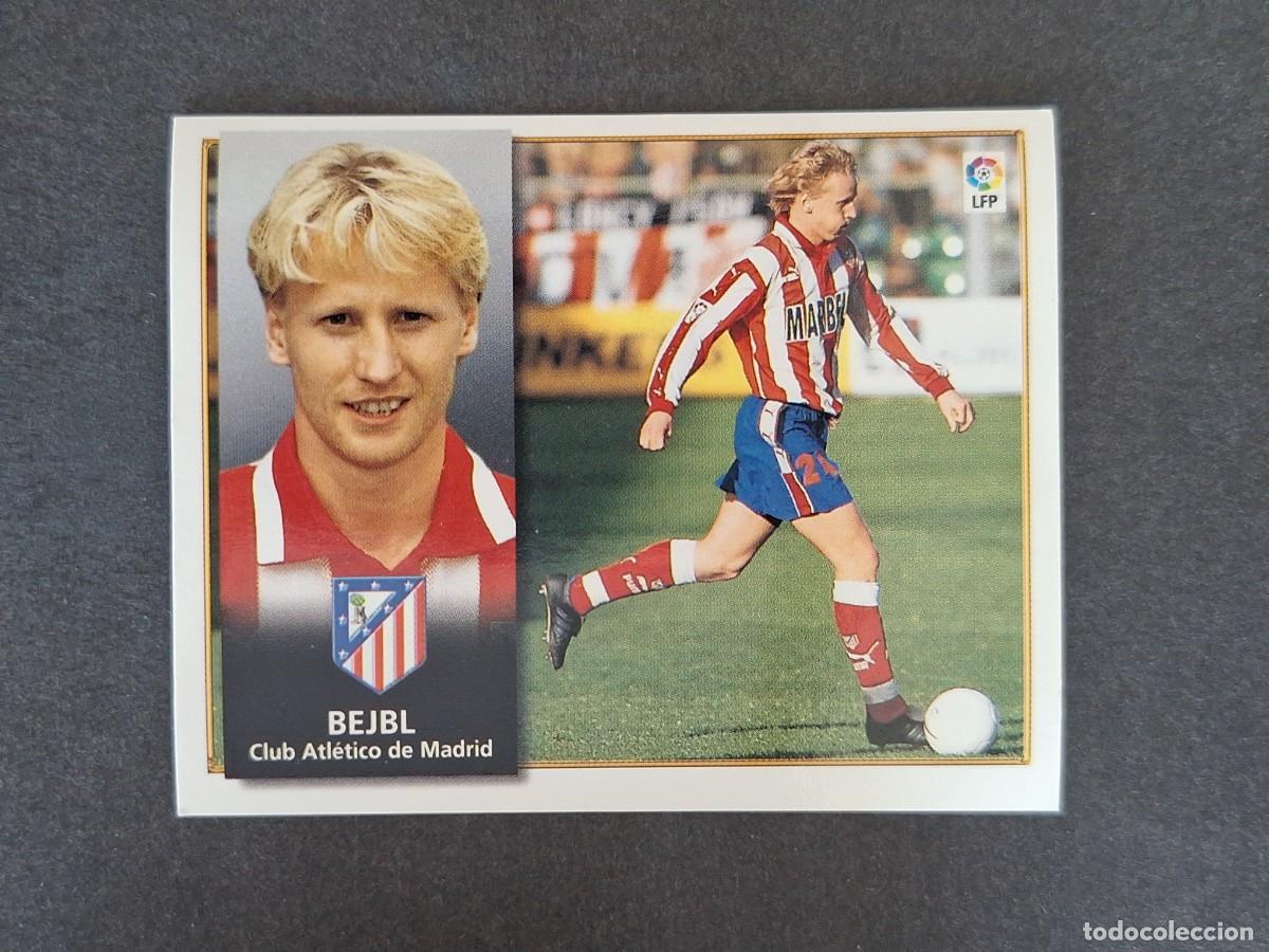 Cromos de f&uacute;tbol: L4 BEJBL ATLETICO DE MADRID LIGA ESTE 1998 1999 98 99 NUNCA PEGADO SIN PEGAR
