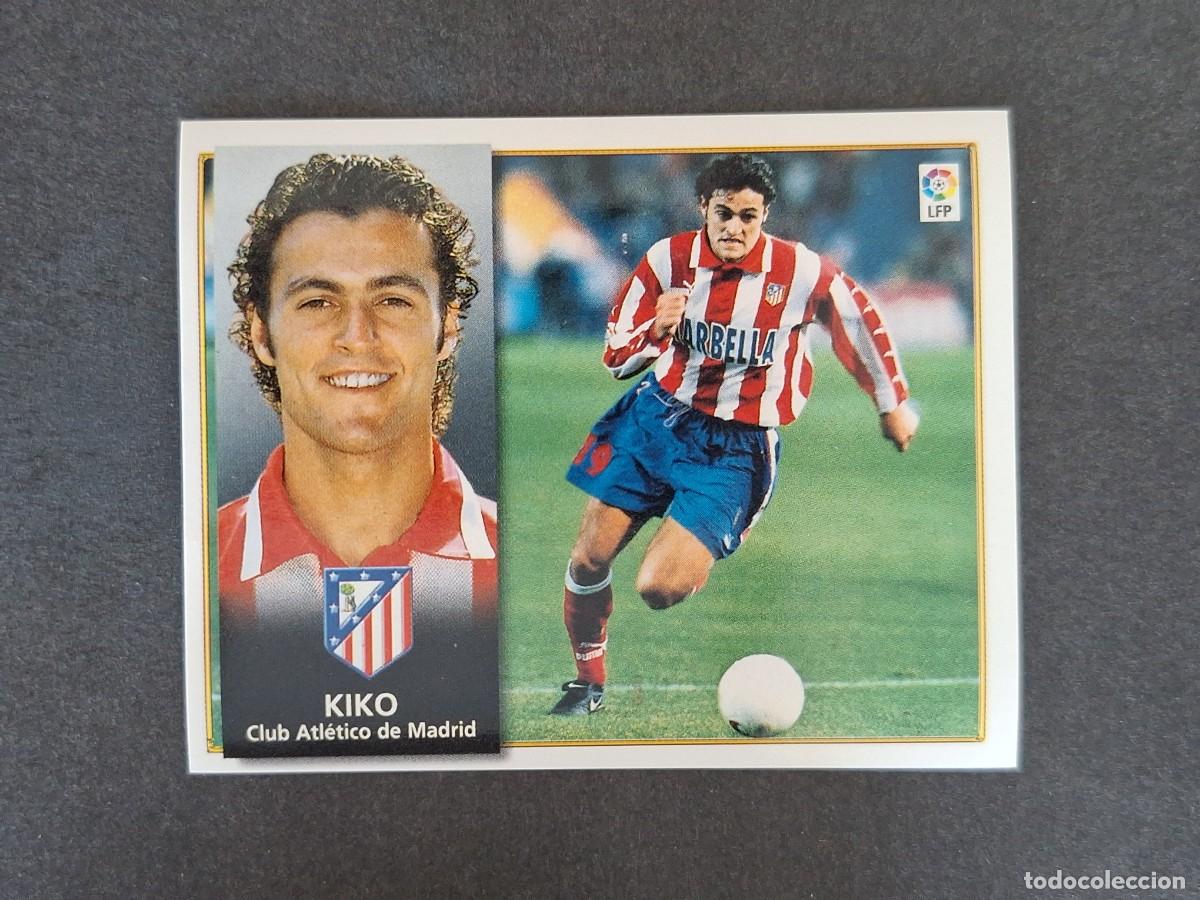 Cromos de f&uacute;tbol: L4 KIKO ATLETICO DE MADRID LIGA ESTE 1998 1999 98 99 NUNCA PEGADO SIN PEGAR
