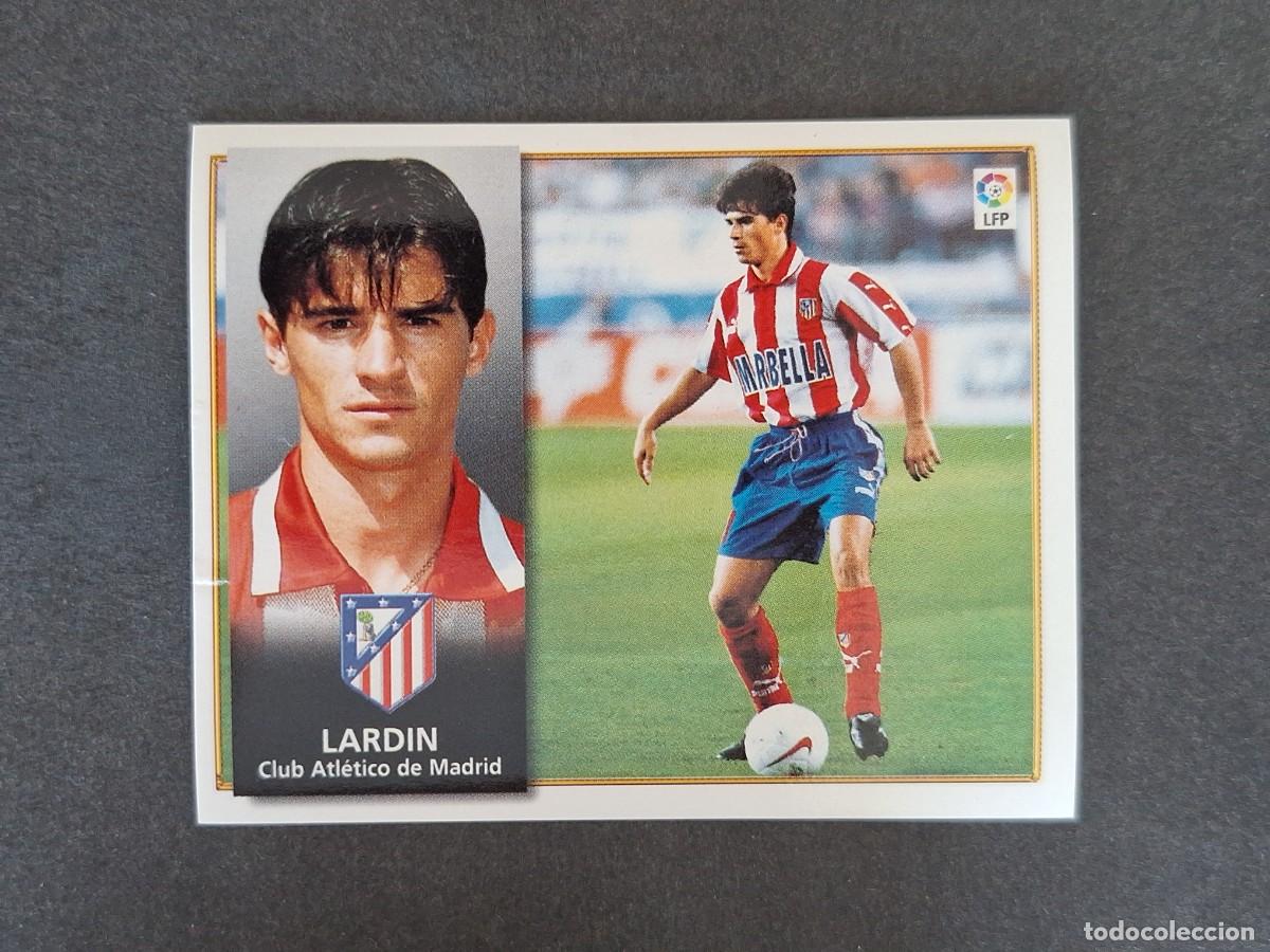 Cromos de f&uacute;tbol: L4 LARDIN ATLETICO DE MADRID LIGA ESTE 1998 1999 98 99 NUNCA PEGADO SIN PEGAR