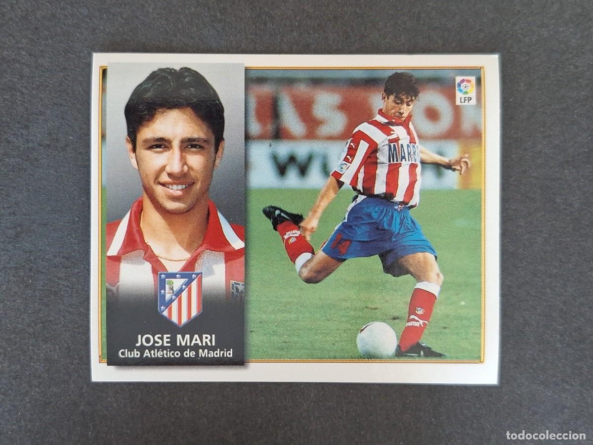 Cromos de f&uacute;tbol: L4 JOSE MARI ATLETICO DE MADRID LIGA ESTE 1998 1999 98 99 NUNCA PEGADO SIN PEGAR