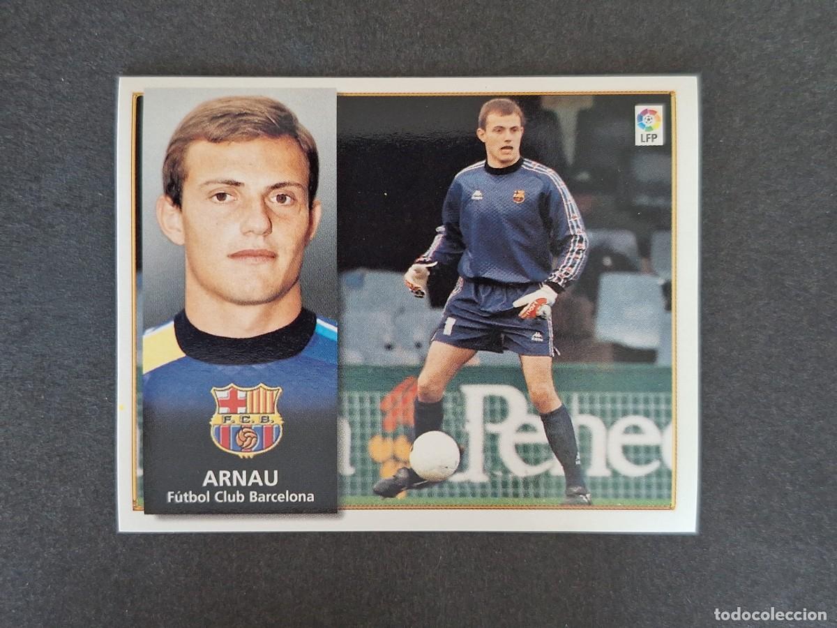Cromos de f&uacute;tbol: L4 ARNAU F. C. BARCELONA LIGA ESTE 1998 1999 98 99 NUNCA PEGADO SIN PEGAR