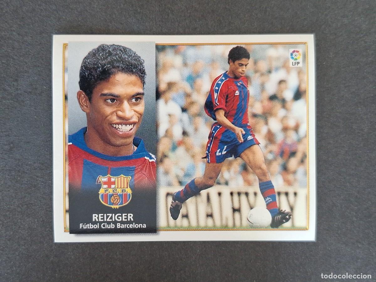 Cromos de f&uacute;tbol: L4 REIZIGER F. C. BARCELONA LIGA ESTE 1998 1999 98 99 NUNCA PEGADO SIN PEGAR