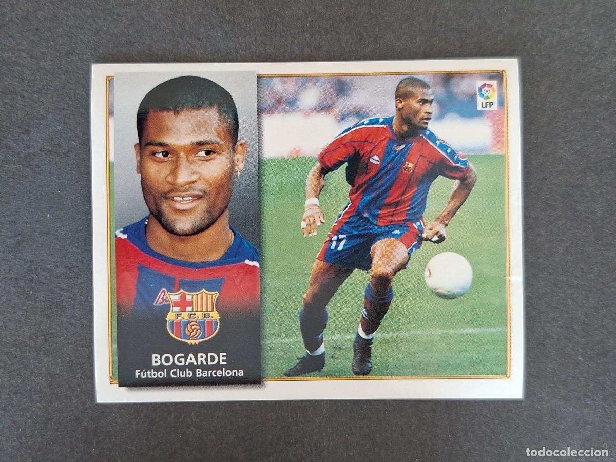 Cromos de f&uacute;tbol: L4 BOGARDE F. C. BARCELONA LIGA ESTE 1998 1999 98 99 NUNCA PEGADO SIN PEGAR