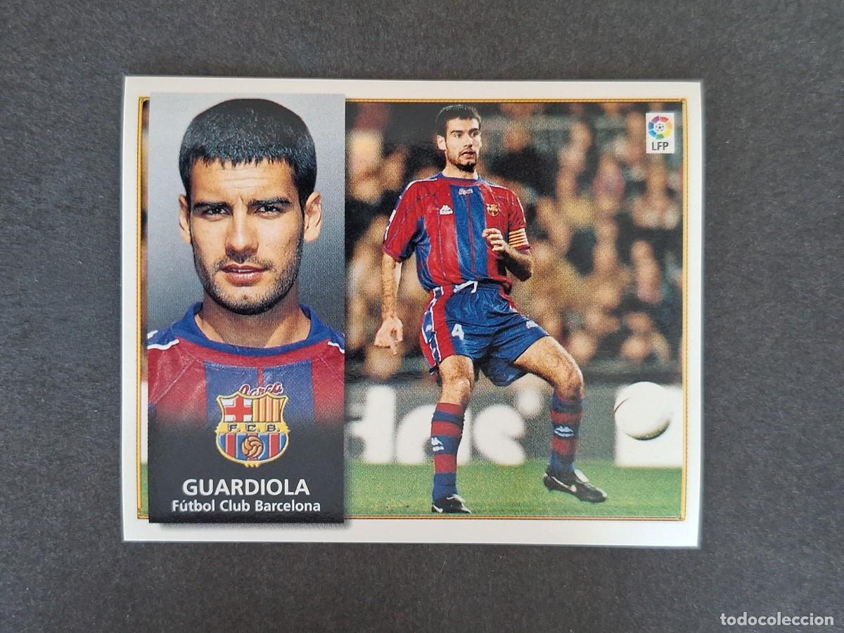 Cromos de f&uacute;tbol: L4 GUARDIOLA F. C. BARCELONA LIGA ESTE 1998 1999 98 99 NUNCA PEGADO SIN PEGAR