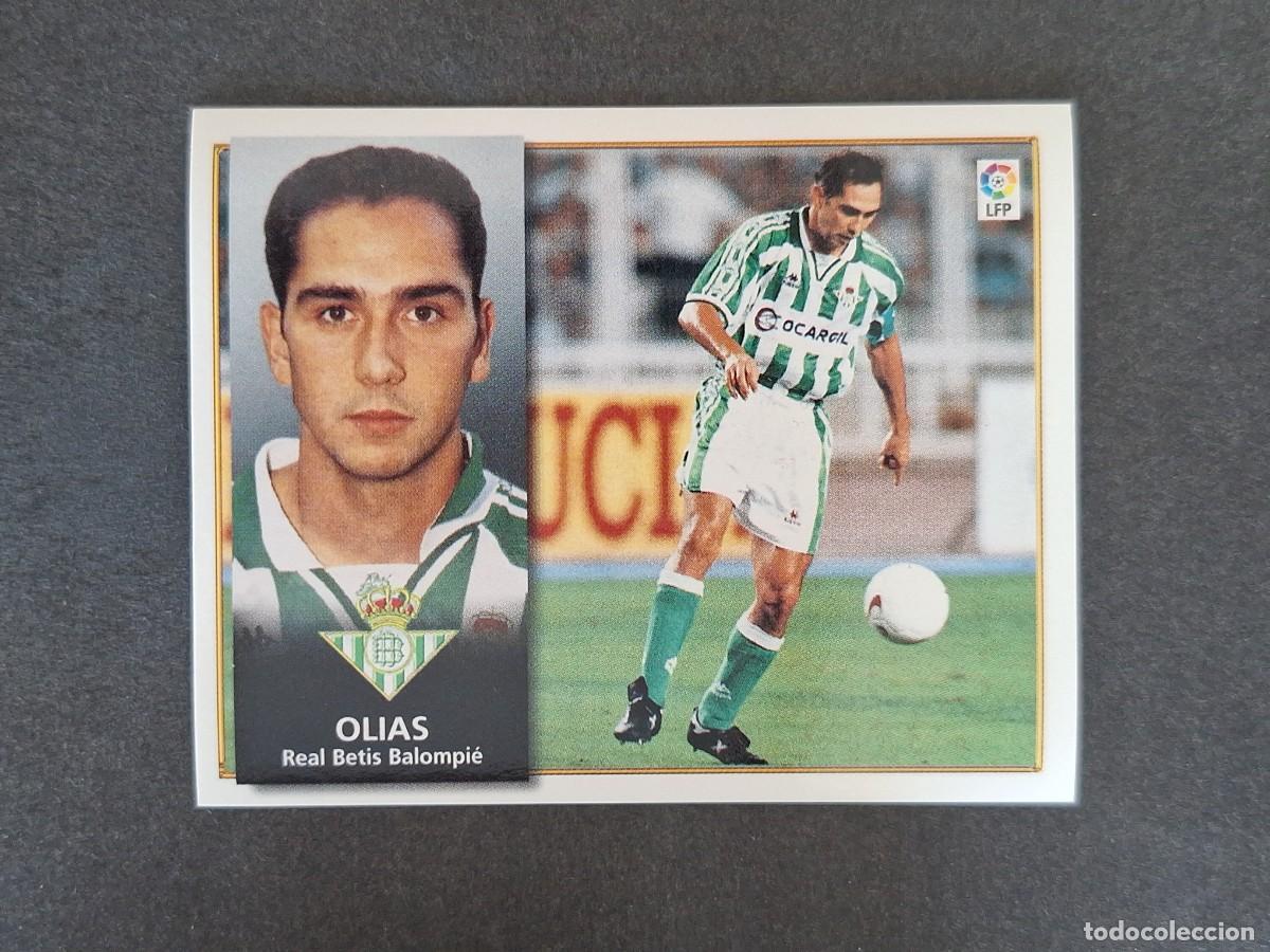 Cromos de f&uacute;tbol: L4 OLIAS REAL BETIS BALOMPIE LIGA ESTE 1998 1999 98 99 NUNCA PEGADO SIN PEGAR