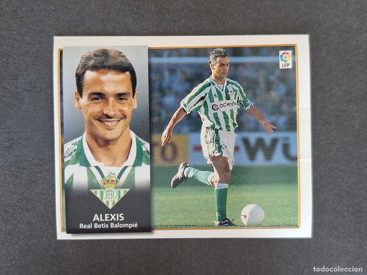 Cromos de f&uacute;tbol: L4 ALEXIS REAL BETIS BALOMPIE LIGA ESTE 1998 1999 98 99 NUNCA PEGADO SIN PEGAR