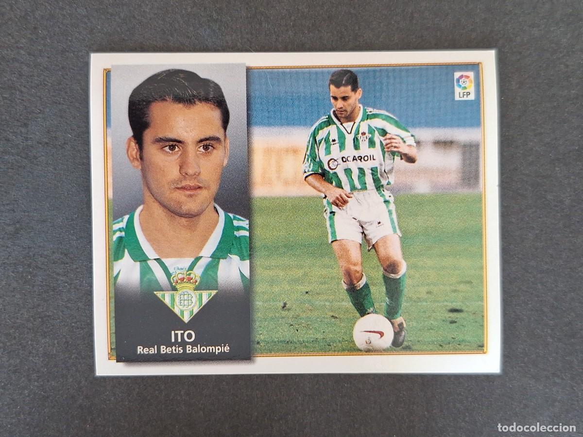 Cromos de f&uacute;tbol: L4 ITO REAL BETIS BALOMPIE LIGA ESTE 1998 1999 98 99 NUNCA PEGADO SIN PEGAR