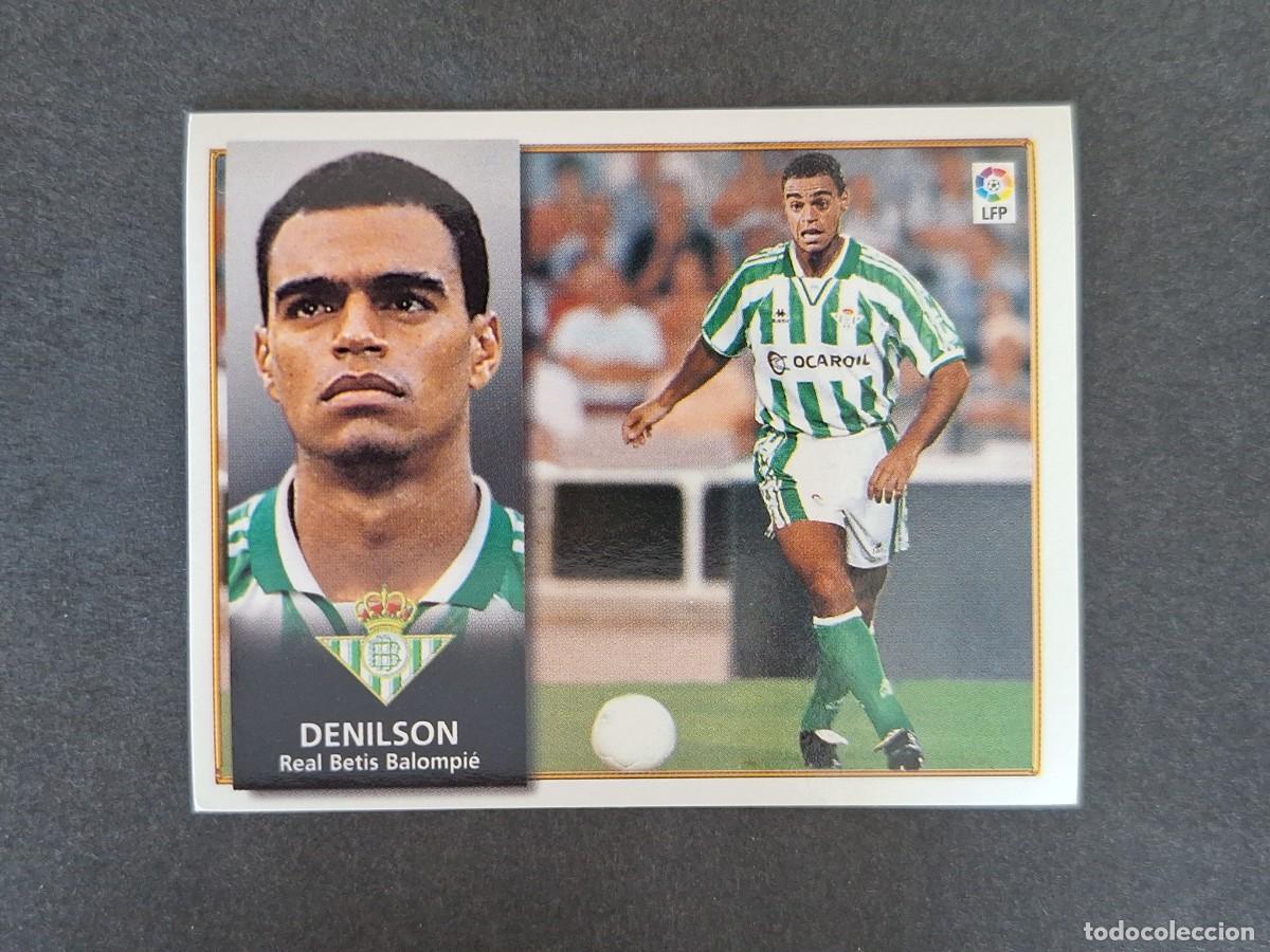 Cromos de f&uacute;tbol: L4 DENILSON REAL BETIS BALOMPIE LIGA ESTE 1998 1999 98 99 NUNCA PEGADO SIN PEGAR