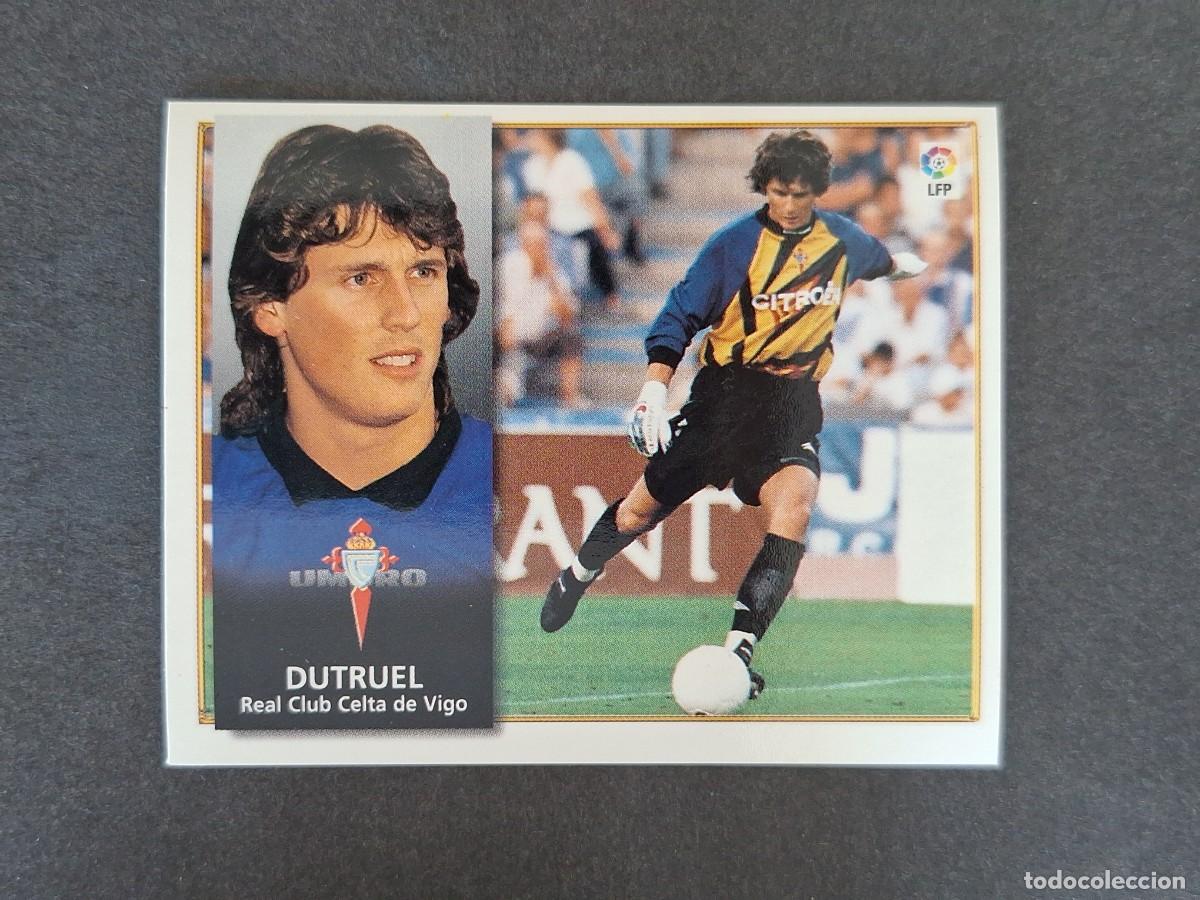 Cromos de f&uacute;tbol: L4 DUTRUEL CELTA DE VIGO LIGA ESTE 1998 1999 98 99 NUNCA PEGADO SIN PEGAR