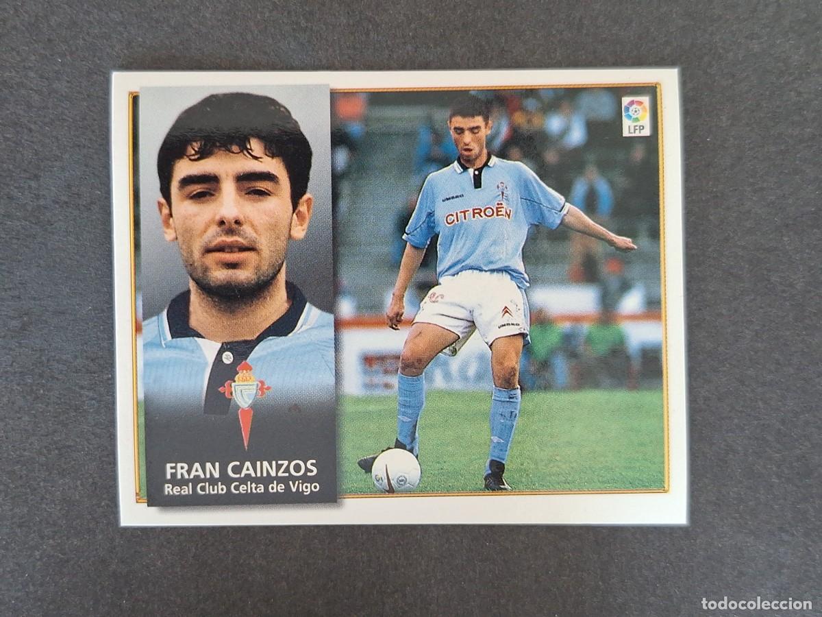 Cromos de f&uacute;tbol: L4 FRAN CAINZOS CELTA DE VIGO LIGA ESTE 1998 1999 98 99 NUNCA PEGADO SIN PEGAR
