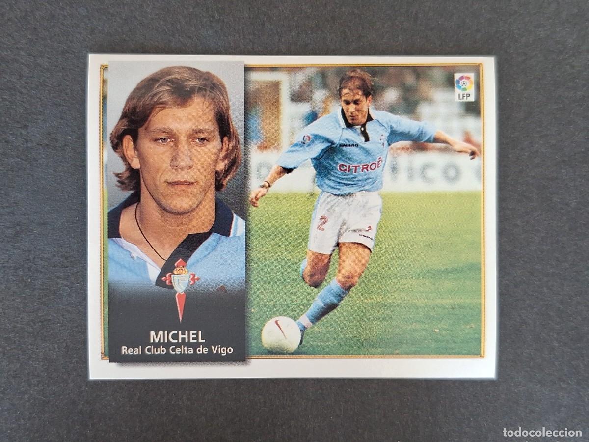 Cromos de f&uacute;tbol: L4 MICHEL CELTA DE VIGO LIGA ESTE 1998 1999 98 99 NUNCA PEGADO SIN PEGAR