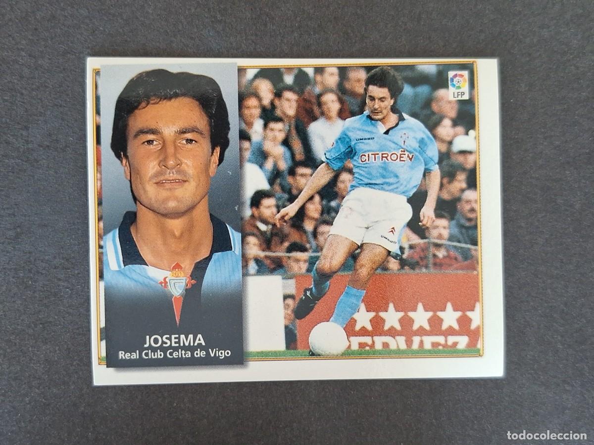 Cromos de f&uacute;tbol: L4 JOSEMA CELTA DE VIGO LIGA ESTE 1998 1999 98 99 NUNCA PEGADO SIN PEGAR