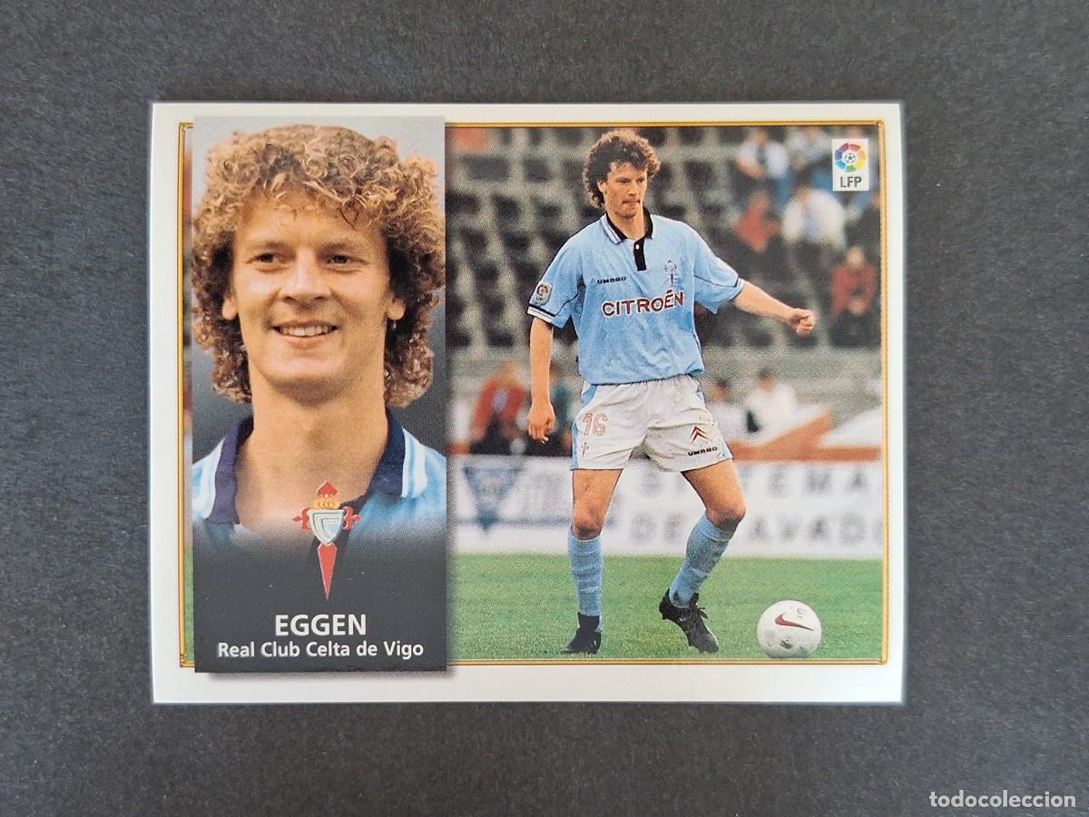 Cromos de f&uacute;tbol: L4 EGGEN CELTA DE VIGO LIGA ESTE 1998 1999 98 99 NUNCA PEGADO SIN PEGAR