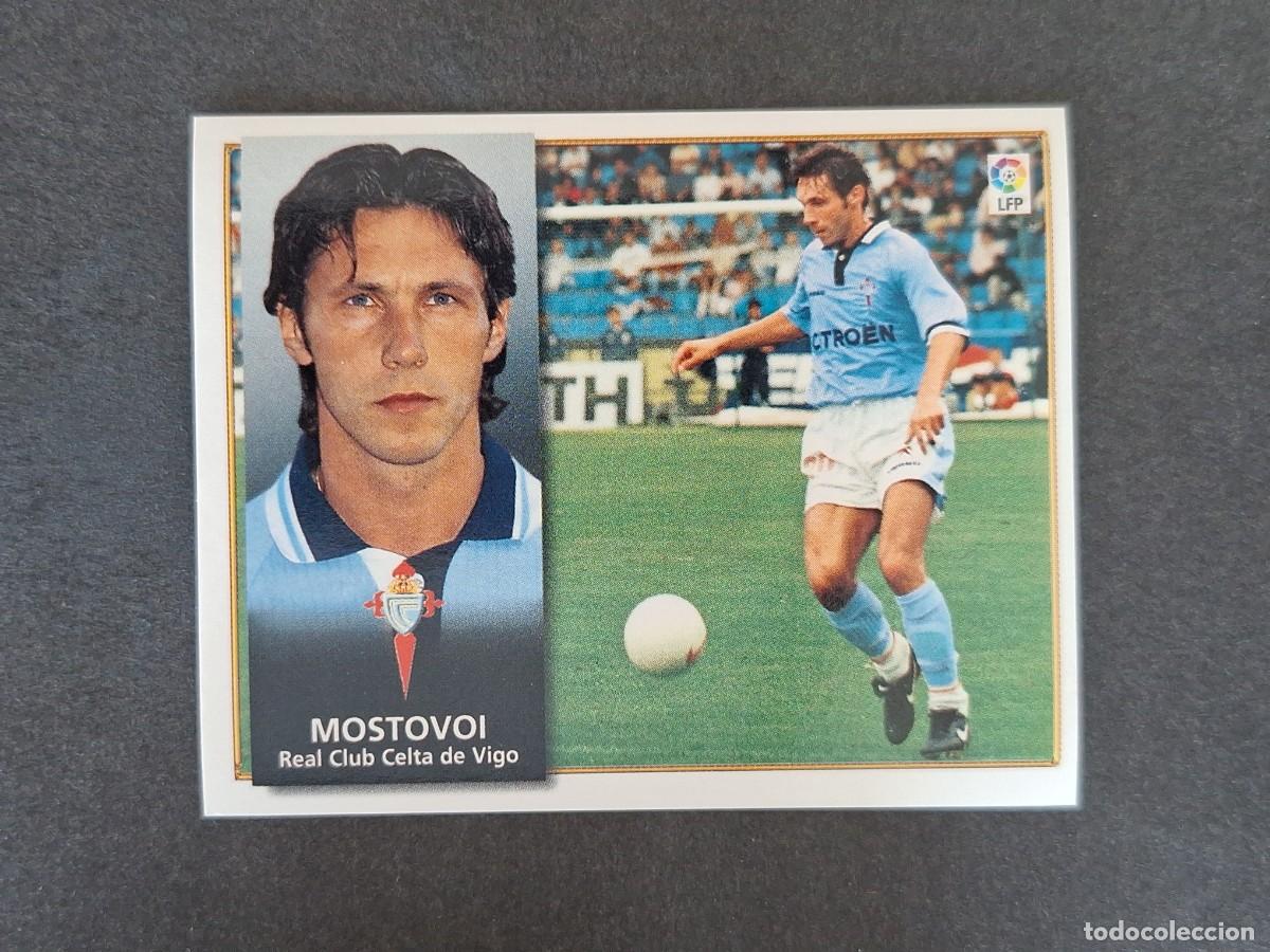 Cromos de f&uacute;tbol: L4 MOSTOVOI CELTA DE VIGO LIGA ESTE 1998 1999 98 99 NUNCA PEGADO SIN PEGAR