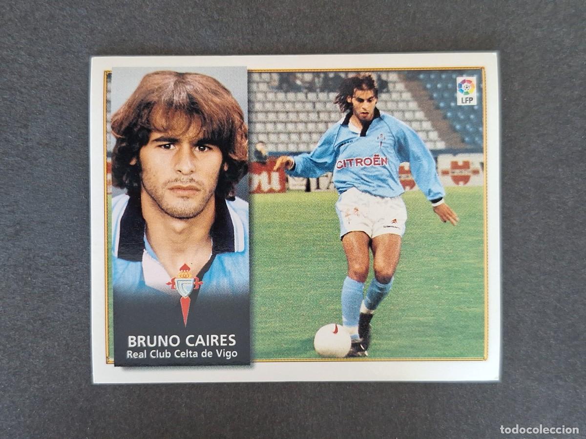 Cromos de f&uacute;tbol: L4 BRUNO CAIRES CELTA DE VIGO LIGA ESTE 1998 1999 98 99 NUNCA PEGADO SIN PEGAR