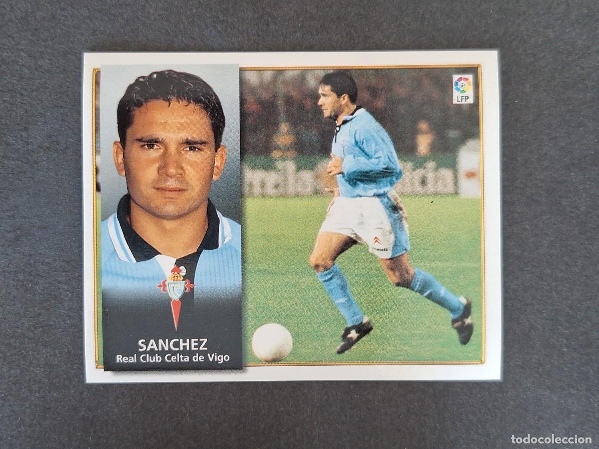 Cromos de f&uacute;tbol: L4 SANCHEZ CELTA DE VIGO LIGA ESTE 1998 1999 98 99 NUNCA PEGADO SIN PEGAR