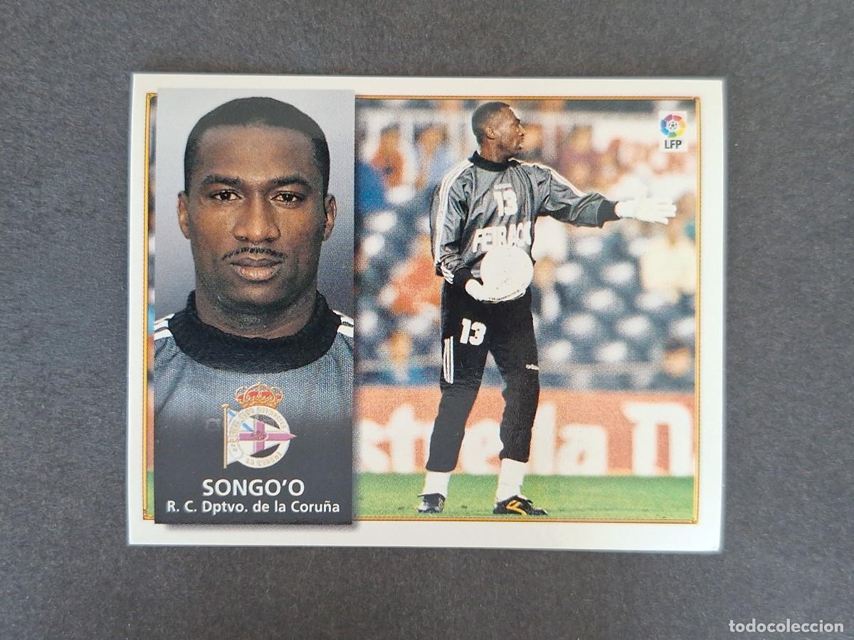 Cromos de f&uacute;tbol: L4 SONGO'O DEPORTIVO DE LA CORU&Ntilde;A LIGA ESTE 1998 1999 98 99 NUNCA PEGADO SIN PEGAR