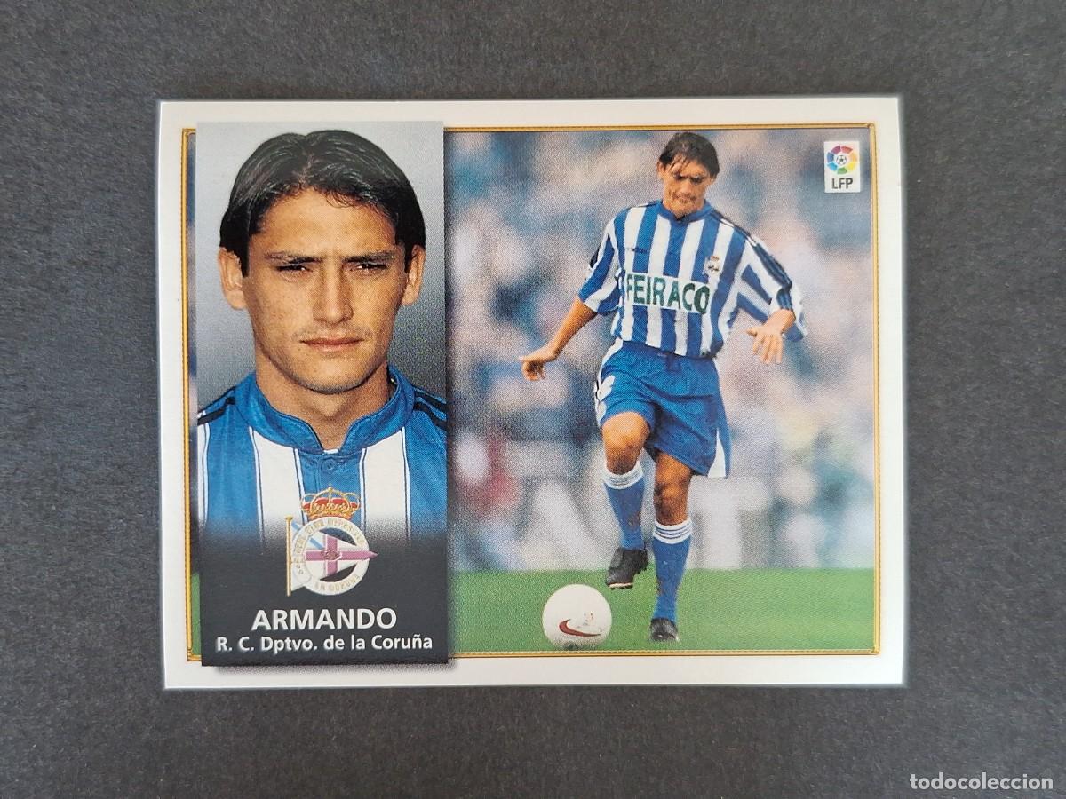 Cromos de f&uacute;tbol: L4 ARMANDO DEPORTIVO DE LA CORU&Ntilde;A LIGA ESTE 1998 1999 98 99 NUNCA PEGADO SIN PEGAR