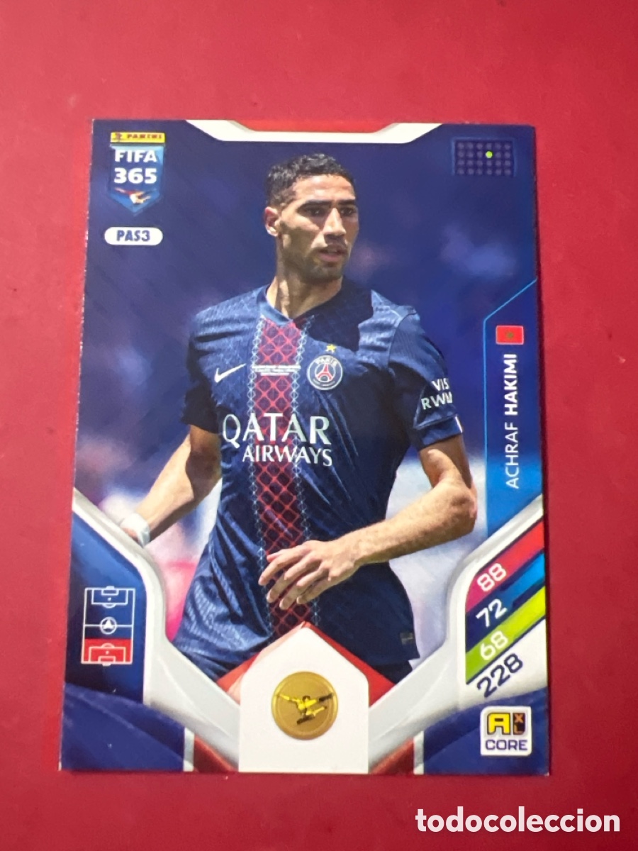 Cromos de f&uacute;tbol: A1729. PAS3 Achraf Hackimi PSG FIFA 365 2026 Panini