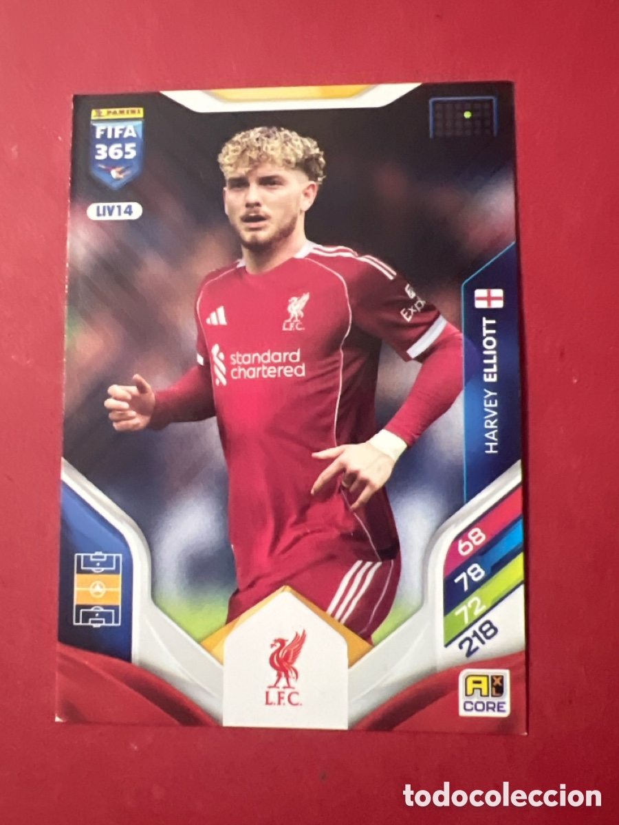 Cromos de f&uacute;tbol: A1731. Liv 14 Adrenalyn FIFA 365 2025/2026