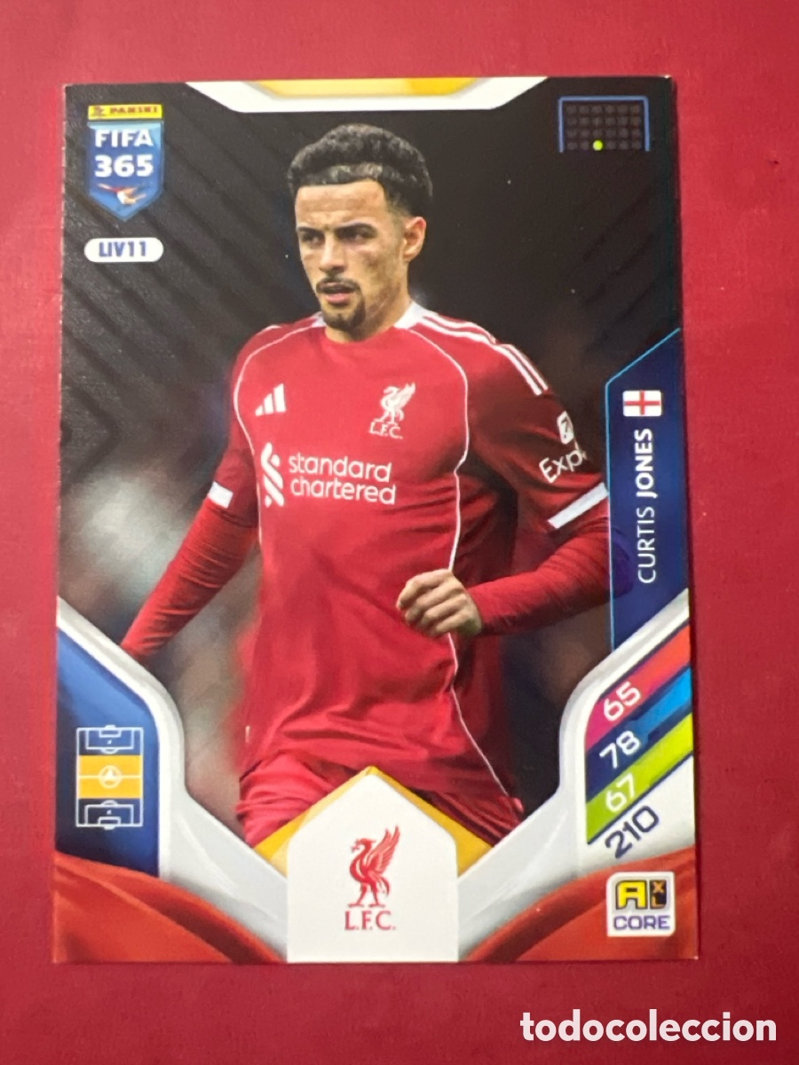 Cromos de f&uacute;tbol: A1733. Liv 11 Adrenalyn FIFA 365 2025/2026