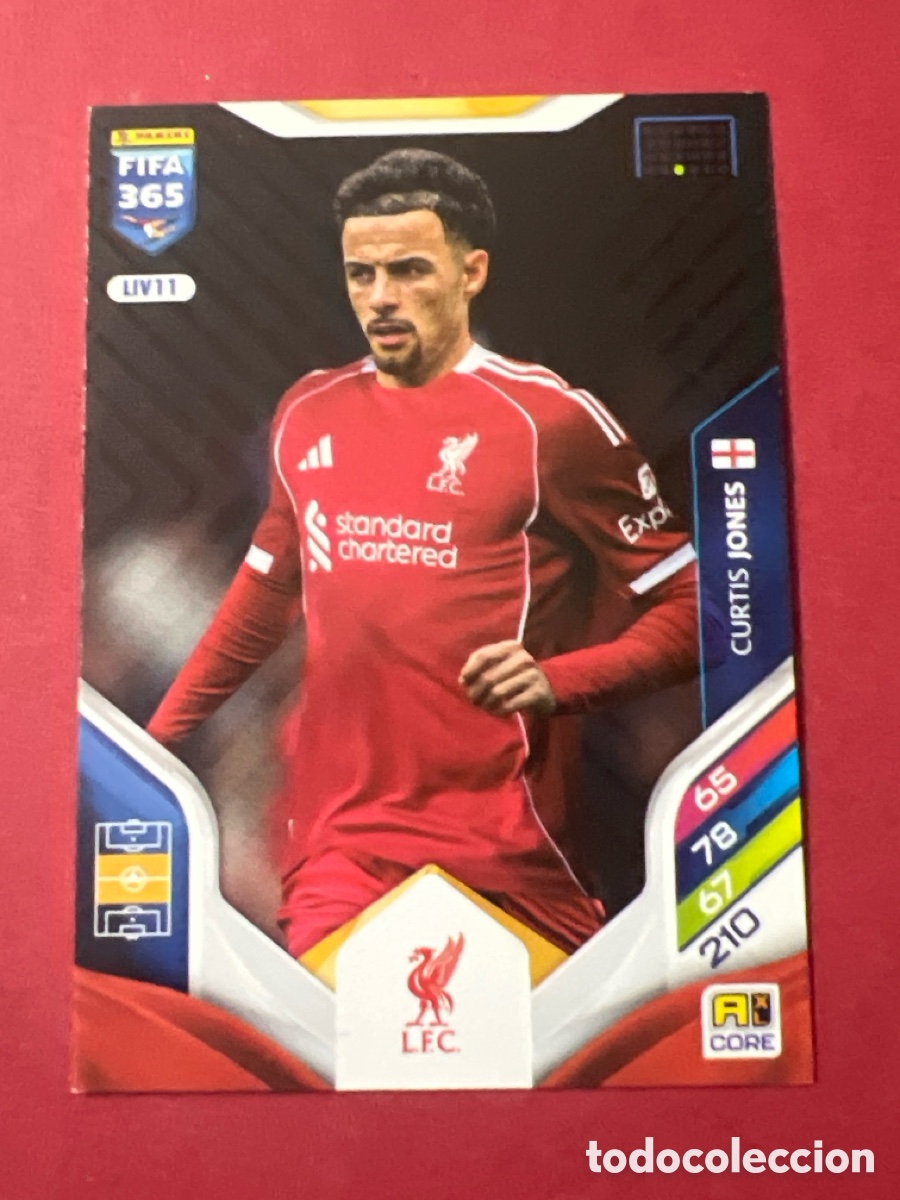 Cromos de f&uacute;tbol: A1735. FIFA 365 2026 LIV 11 JONES