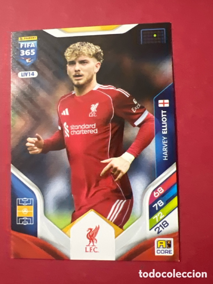 Cromos de f&uacute;tbol: A1736. Liv 14 Adrenalyn FIFA 365 2025/2026