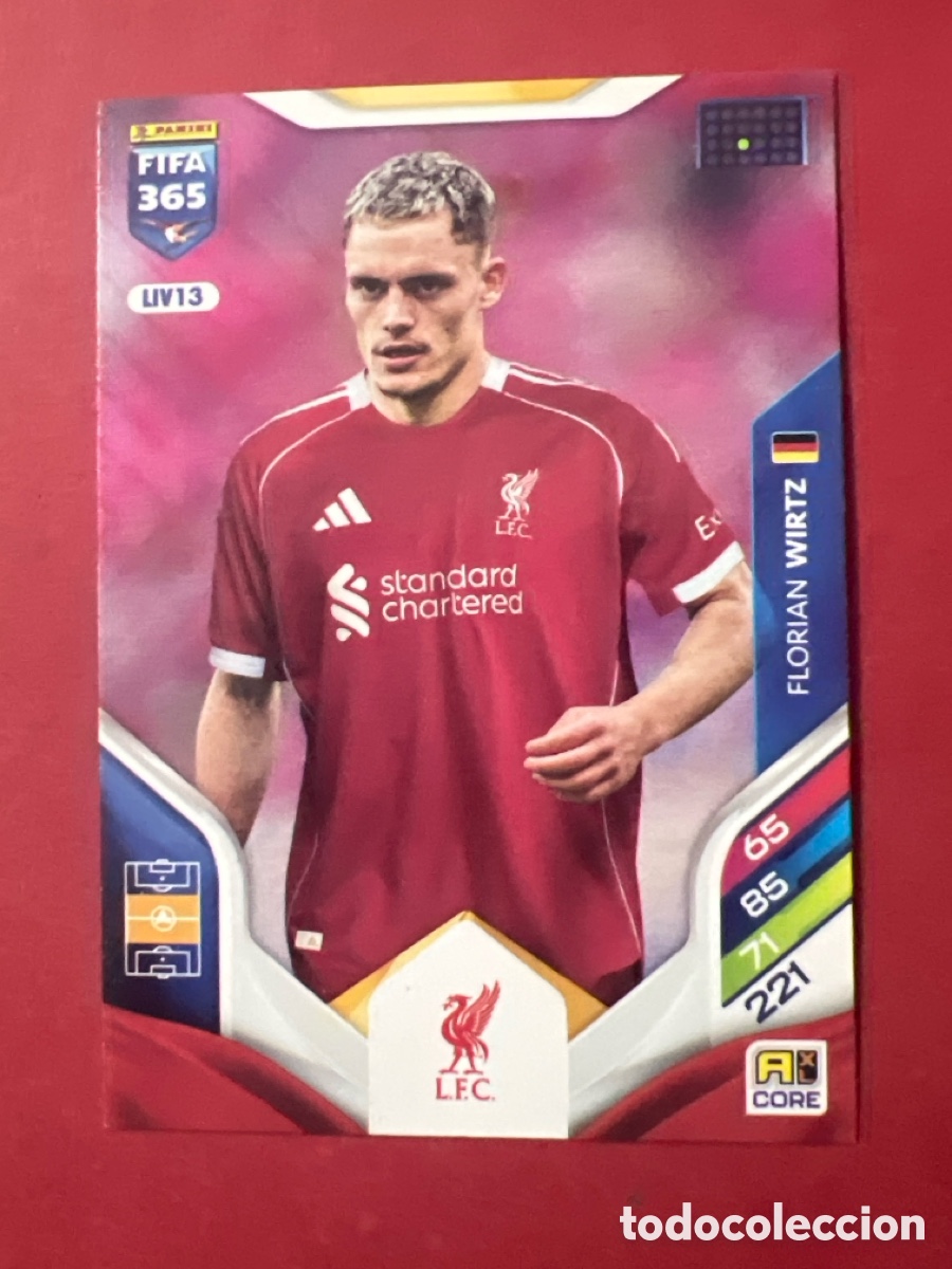 Cromos de f&uacute;tbol: A1737. FIFA 365 2026 LIV 13 WIRTZ