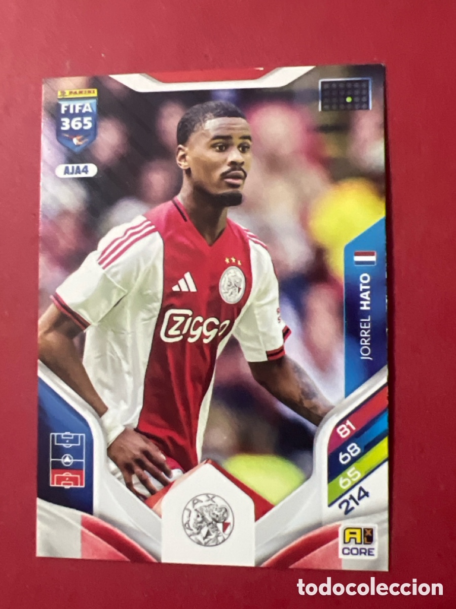 Cromos de f&uacute;tbol: A1738. AJA4 Jorrel Hato - Ajax De Amsterdam - Adrenalyn Fifa 365 2026- Panini 26