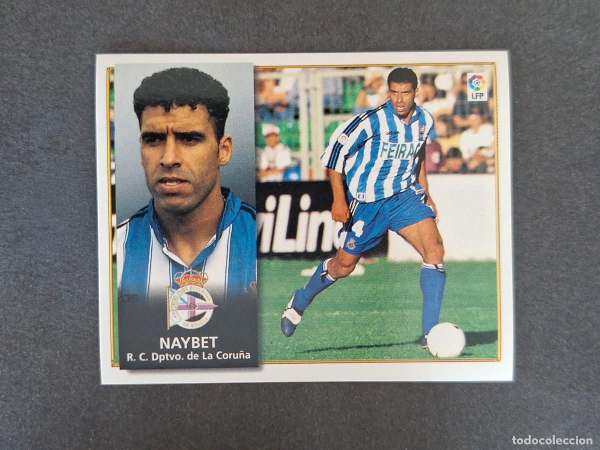 Cromos de f&uacute;tbol: L4 NAYBET DEPORTIVO DE LA CORU&Ntilde;A LIGA ESTE 1998 1999 98 99 NUNCA PEGADO SIN PEGAR