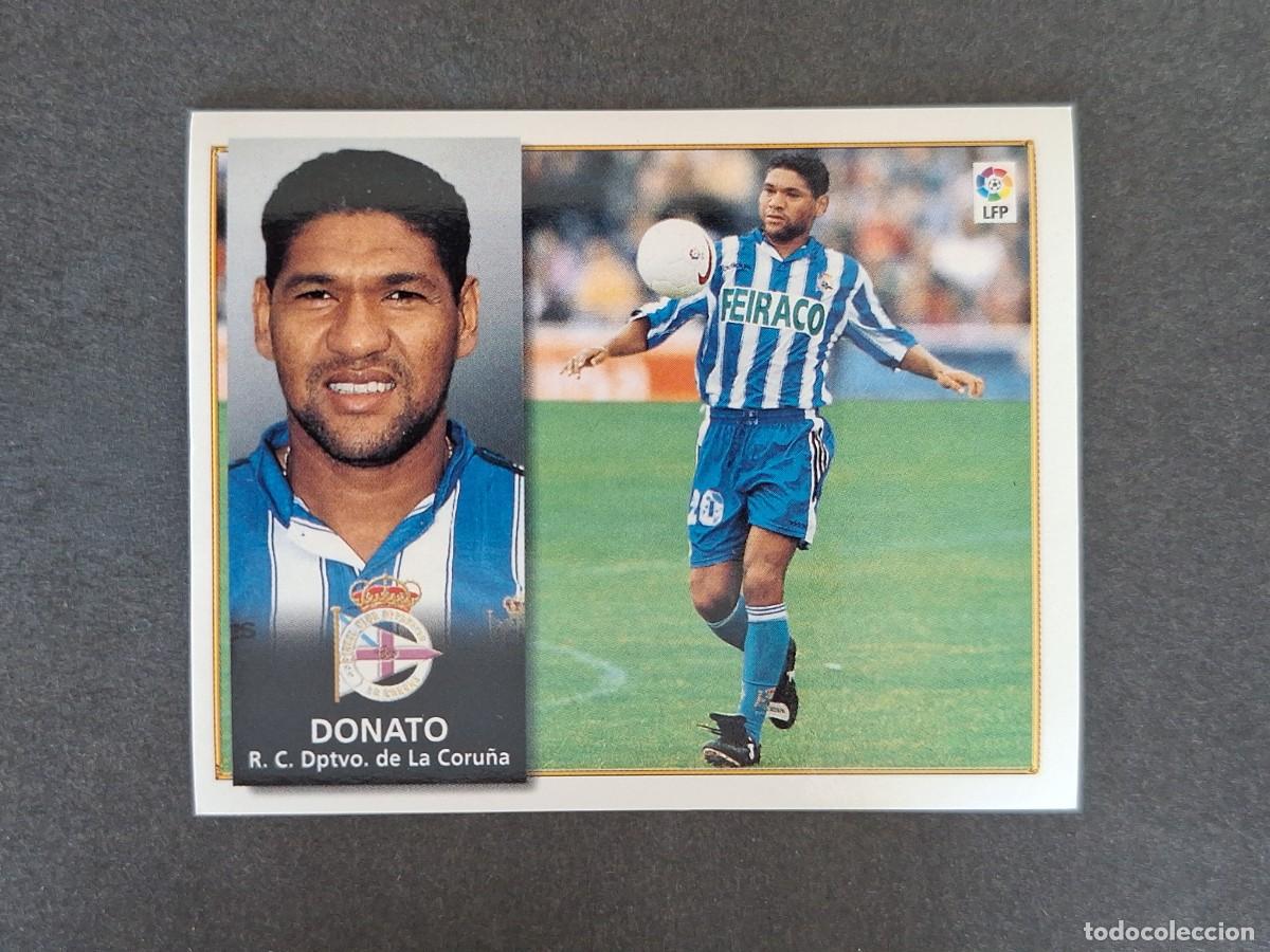 Cromos de f&uacute;tbol: L4 DONATO DEPORTIVO DE LA CORU&Ntilde;A LIGA ESTE 1998 1999 98 99 NUNCA PEGADO SIN PEGAR