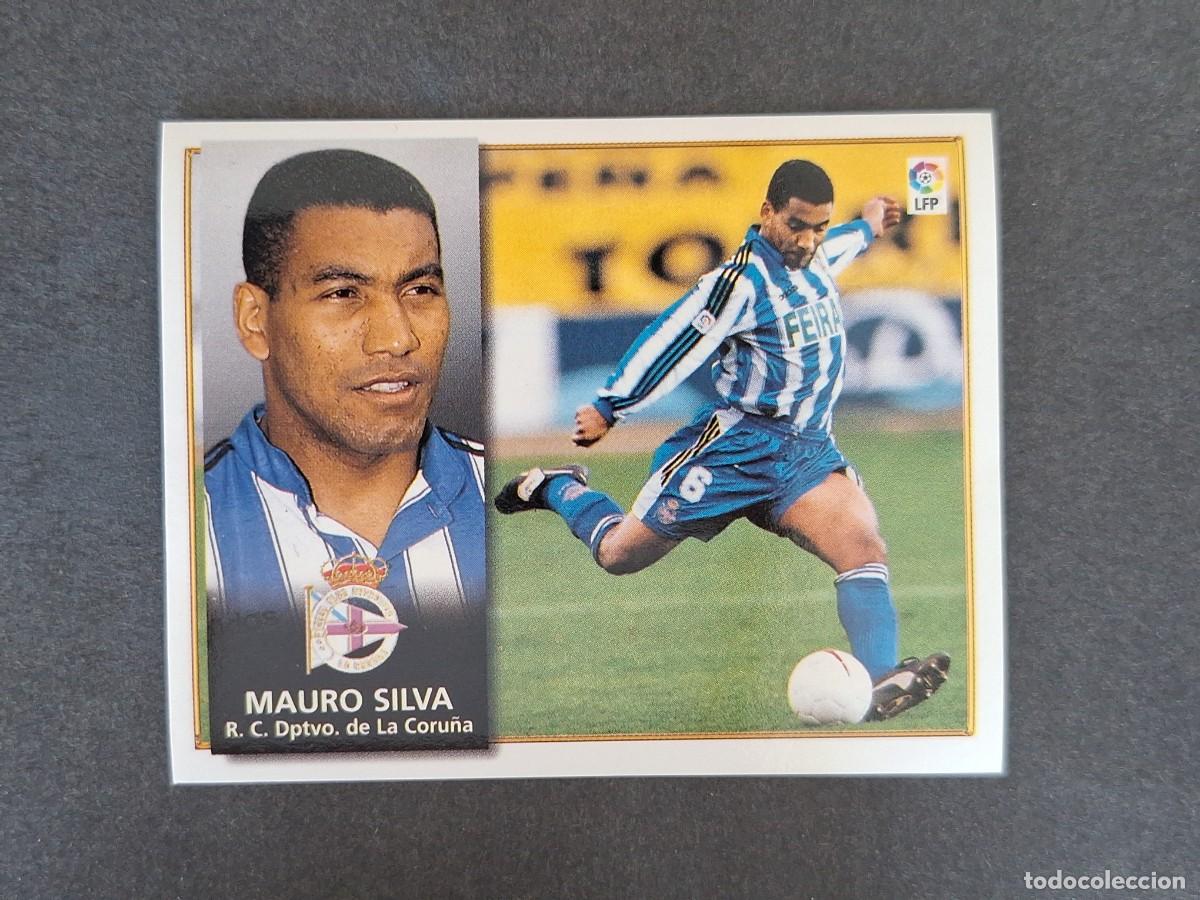 Cromos de f&uacute;tbol: L4 MAURO SILVA DEPORTIVO DE LA CORU&Ntilde;A LIGA ESTE 1998 1999 98 99 NUNCA PEGADO SIN PEGAR