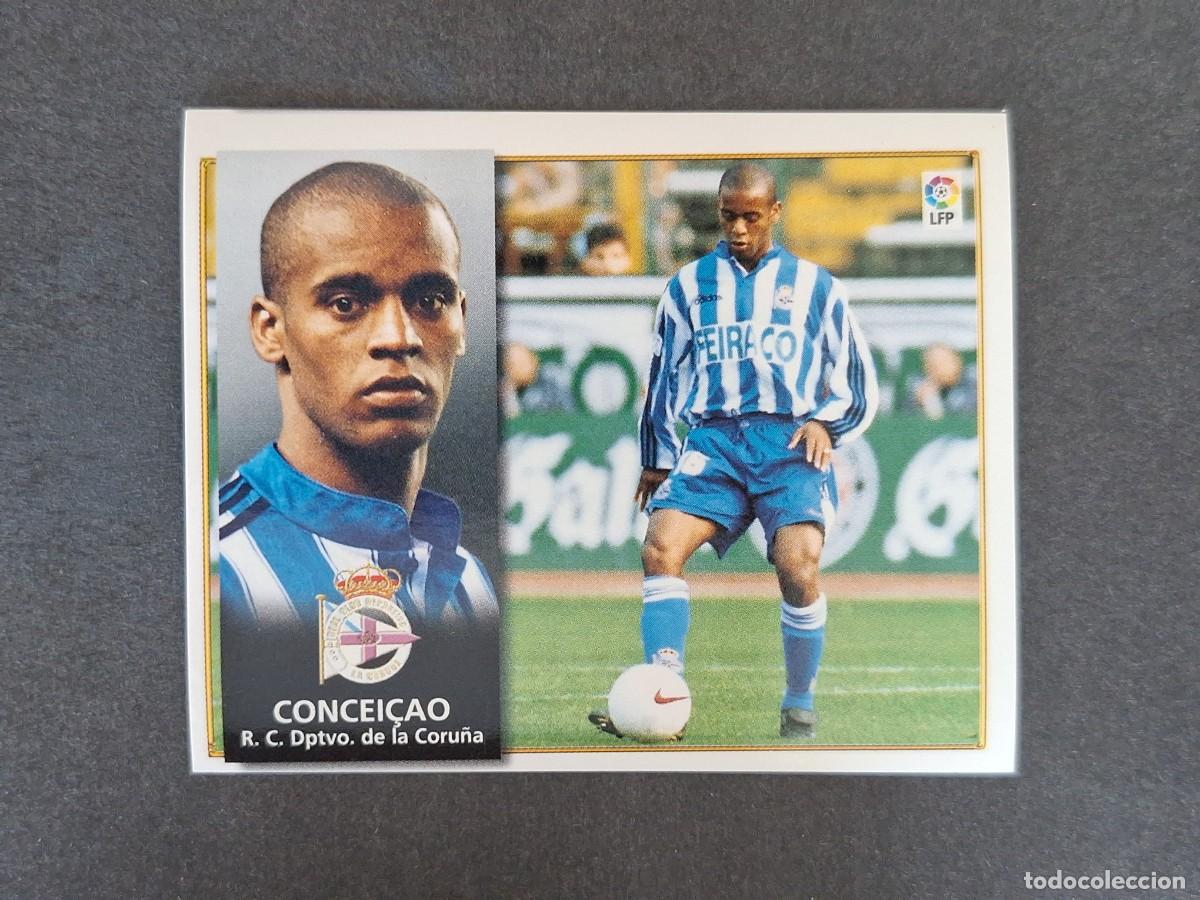 Cromos de f&uacute;tbol: L4 CONCEI&Ccedil;AO DEPORTIVO DE LA CORU&Ntilde;A LIGA ESTE 1998 1999 98 99 NUNCA PEGADO SIN PEGAR