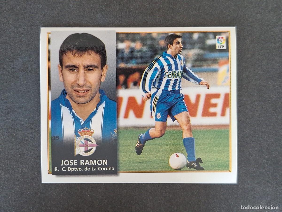 Cromos de f&uacute;tbol: L4 JOSE RAMON DEPORTIVO DE LA CORU&Ntilde;A LIGA ESTE 1998 1999 98 99 NUNCA PEGADO SIN PEGAR