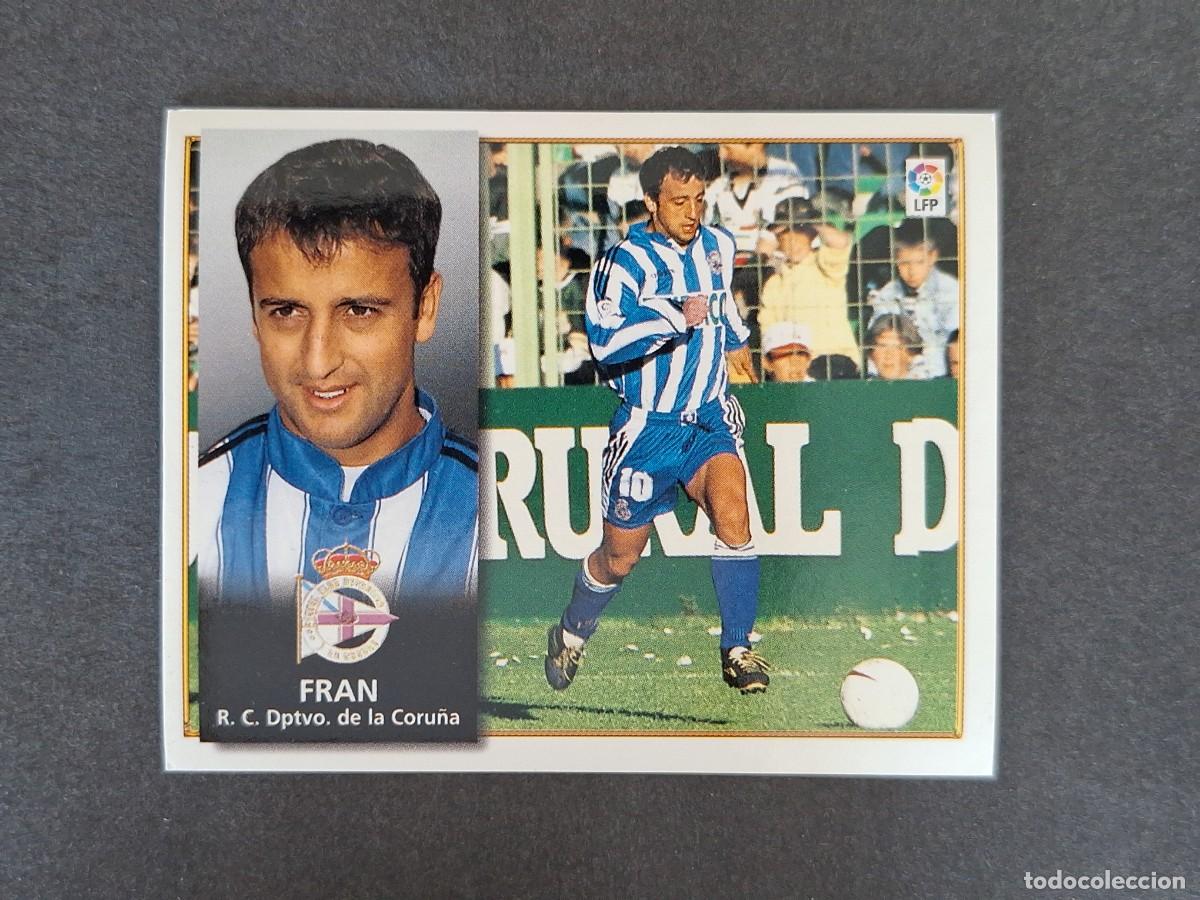 Cromos de f&uacute;tbol: L4 FRAN DEPORTIVO DE LA CORU&Ntilde;A LIGA ESTE 1998 1999 98 99 NUNCA PEGADO SIN PEGAR