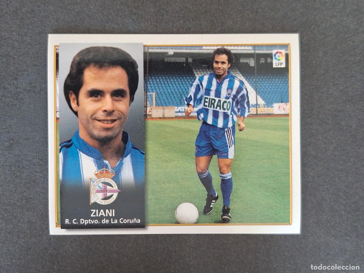 Cromos de f&uacute;tbol: L4 ZIANI DEPORTIVO DE LA CORU&Ntilde;A LIGA ESTE 1998 1999 98 99 NUNCA PEGADO SIN PEGAR