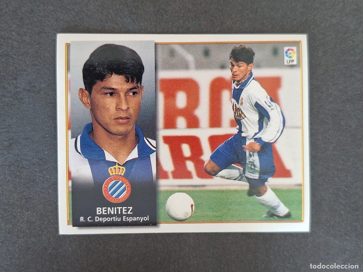 Football Stickers: L4 BENITEZ R. C. D. ESPA&Ntilde;OL LIGA ESTE 1998 1999 98 99 NUNCA PEGADO SIN PEGAR