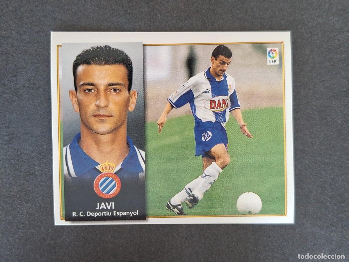 Football Stickers: L4 JAVI R. C. D. ESPA&Ntilde;OL LIGA ESTE 1998 1999 98 99 NUNCA PEGADO SIN PEGAR