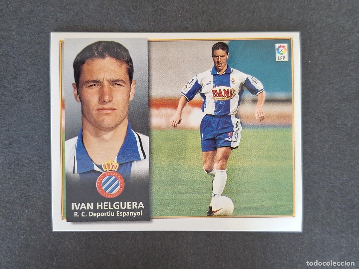 Football Stickers: L4 IVAN HELGUERA R. C. D. ESPA&Ntilde;OL LIGA ESTE 1998 1999 98 99 NUNCA PEGADO SIN PEGAR